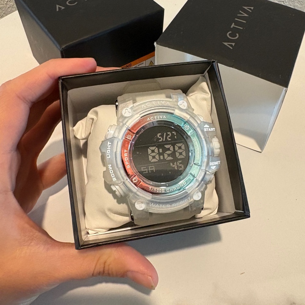 Activa Sync X Invicta Digital Unisex Watch - 50mm, White NWT